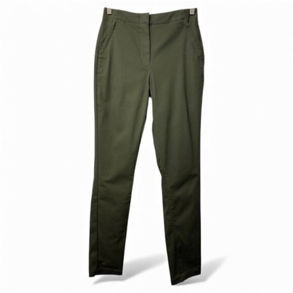 Kit and Ace New Height Olive Green Straight-Leg Pants size 4